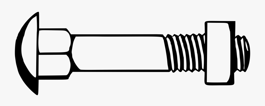 Carriage Big Image Png - Nut And Bolt Clip Art, Transparent Clipart