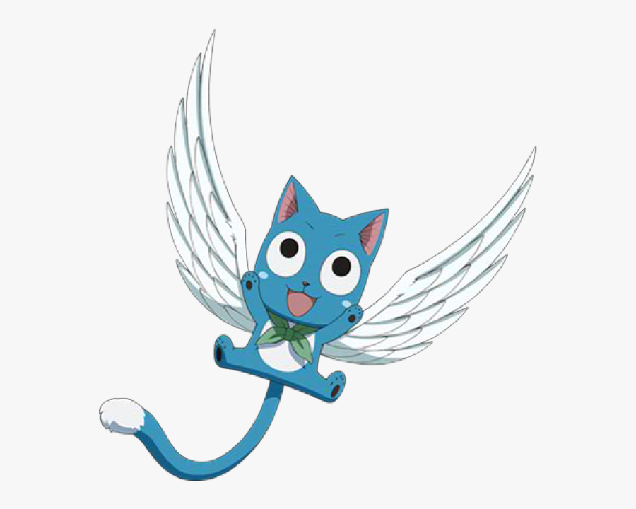 Fairy Tail Characters Happy, Transparent Clipart