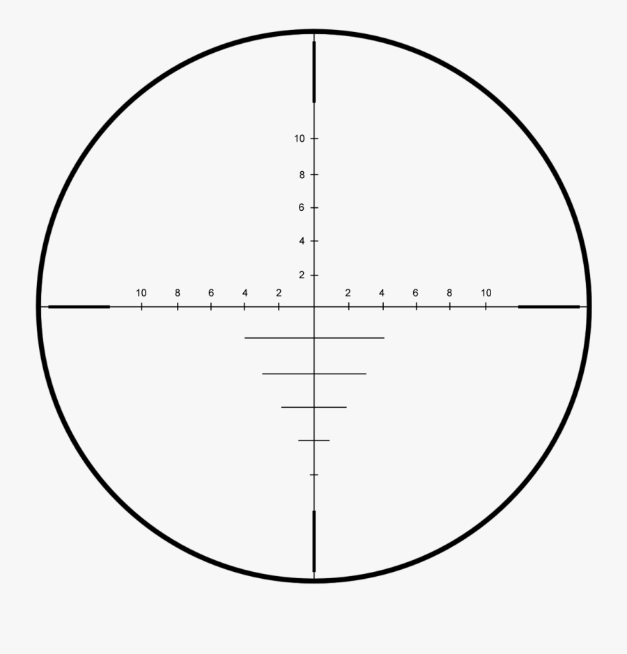 Transparent Crosshairs Clipart - Leupold Mark 8 Cqbss M Tmr, Transparent Clipart