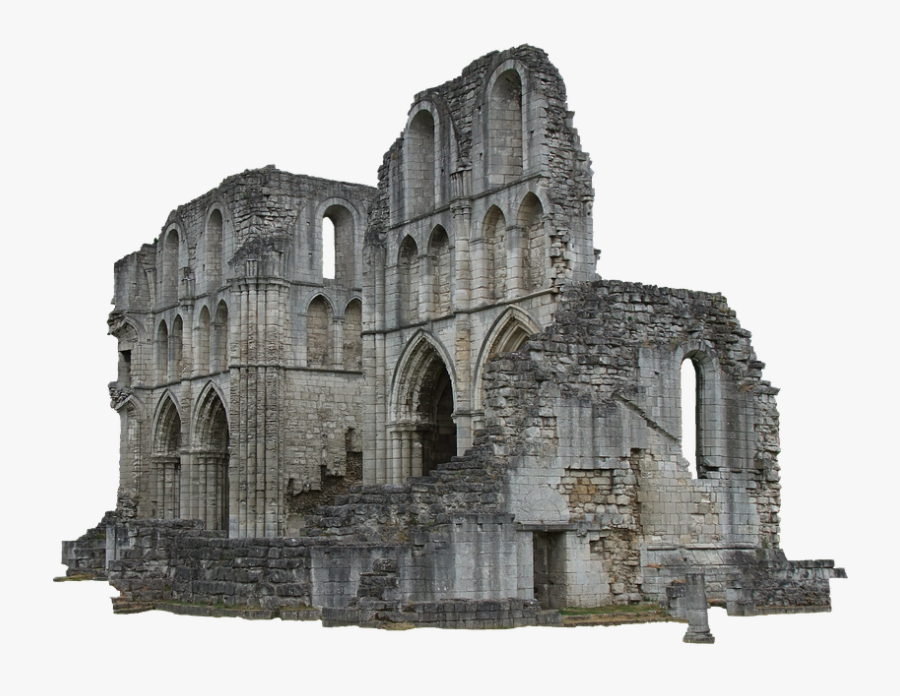 Arch - Roche Abbey, Transparent Clipart