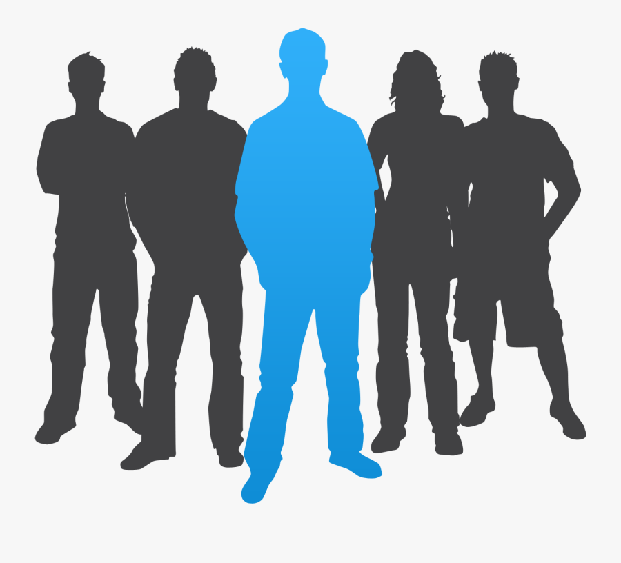 Silhouette Dance Clip Art - Group Of People Silhouette, Transparent Clipart