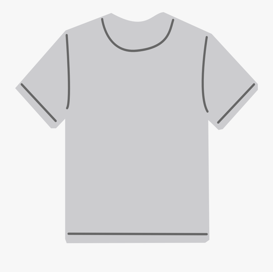 แบบ เสื้อ ยืด สี เทา, Transparent Clipart