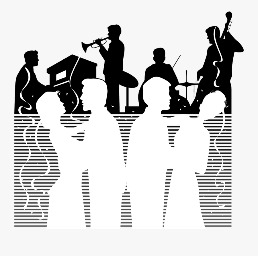 Band Vector Dance Music - Dance Public Clipart, Transparent Clipart
