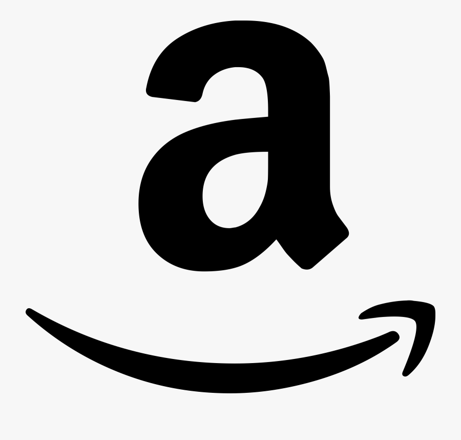 Transparent Kale Clipart - Transparent Amazon Logo Black, Transparent Clipart