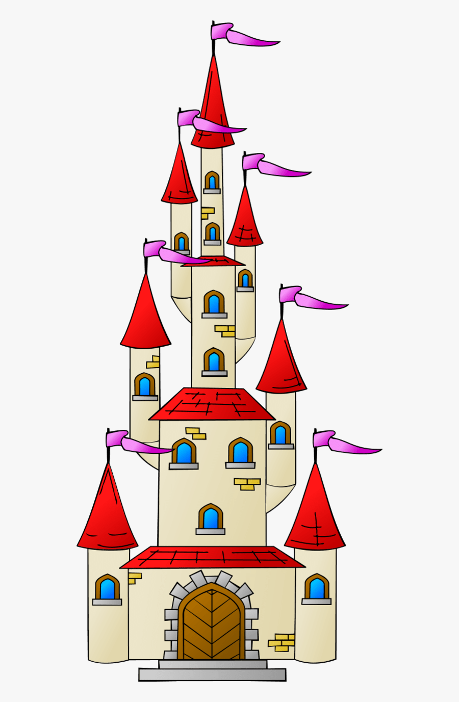 Palace Clipart, Transparent Clipart