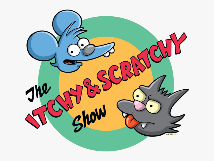 Itchy And Scratchy Vector, Transparent Clipart