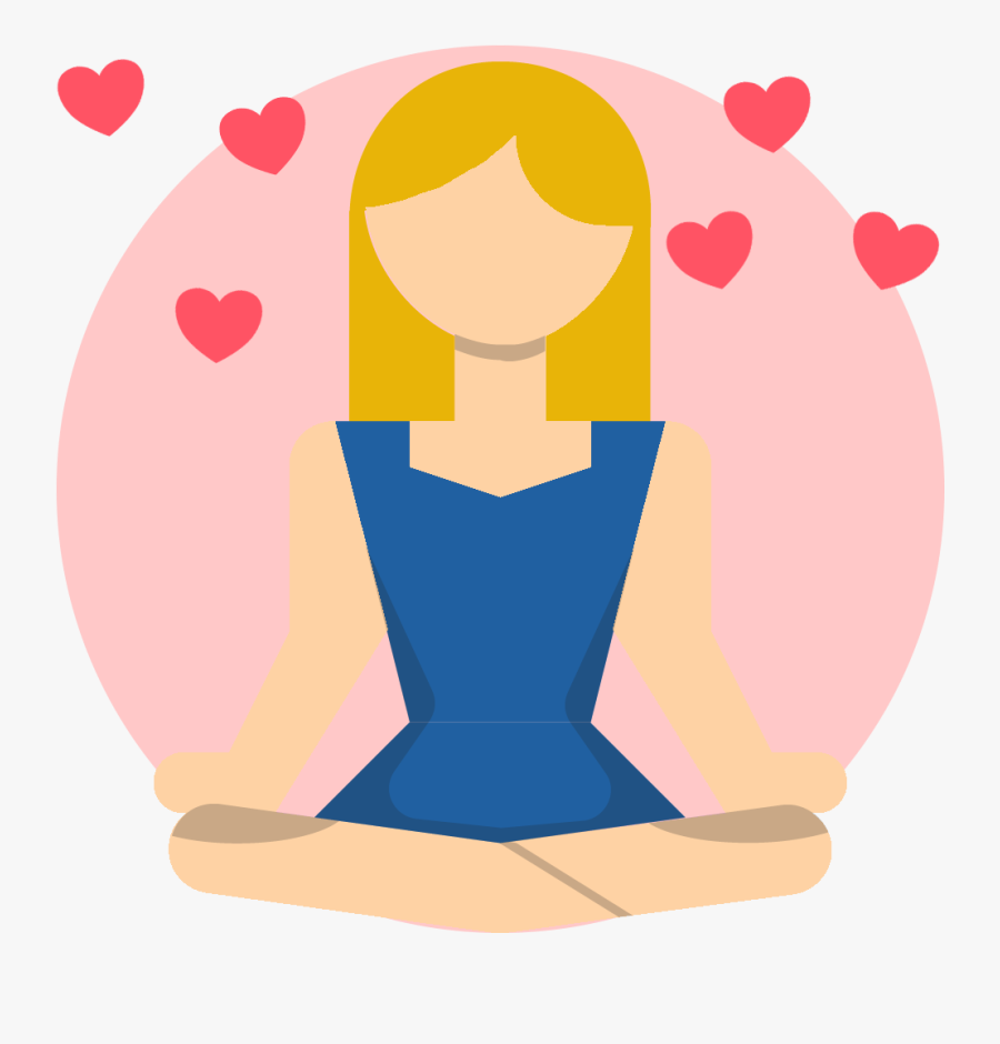 Transparent Meditation Png - Illustration, Transparent Clipart