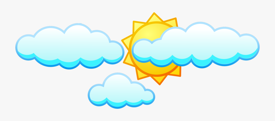 Cloud Sunlight Computer Icons Sky - Sun And Clouds Png, Transparent Clipart