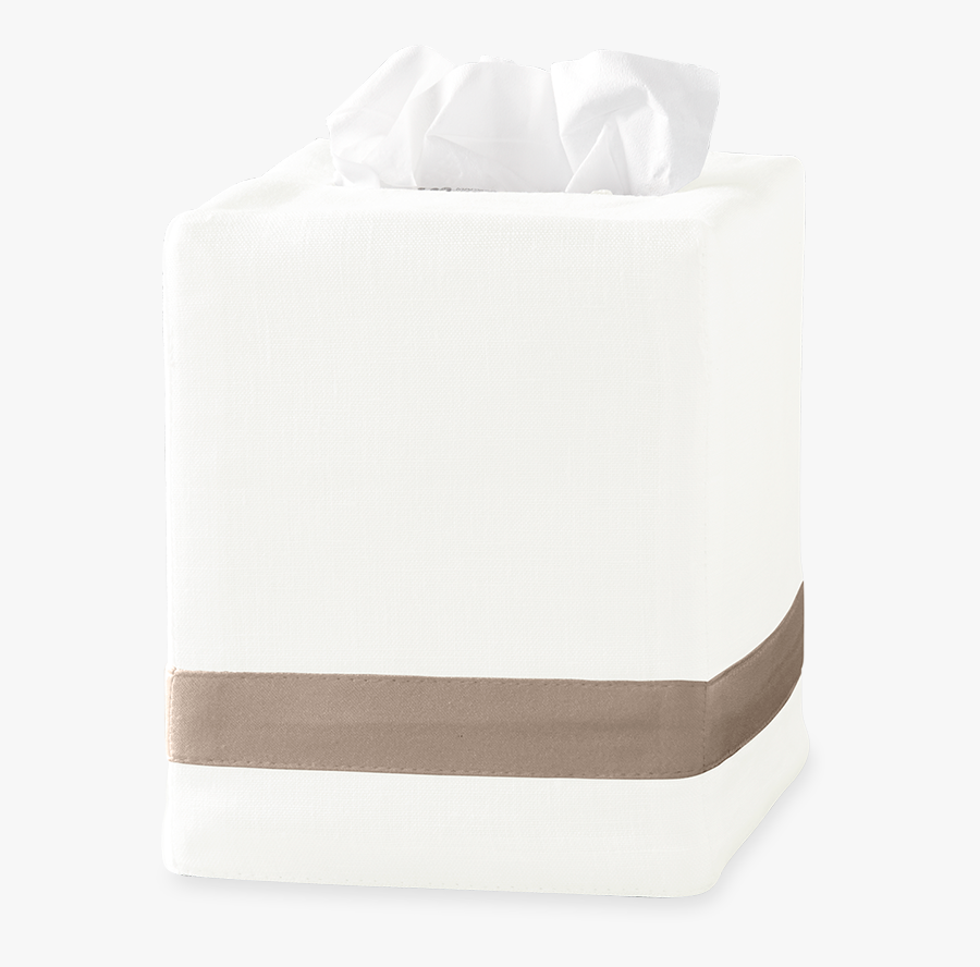 Matouk Lowell Tissue Box Cover Briefcase - Cushion, Transparent Clipart