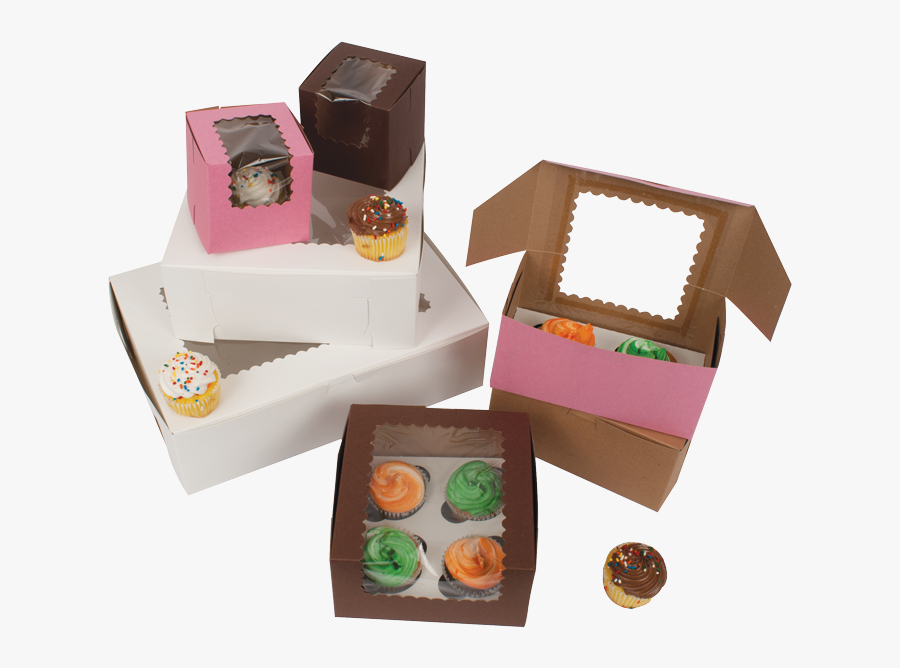 Cupcake Boxes - Chocolate, Transparent Clipart