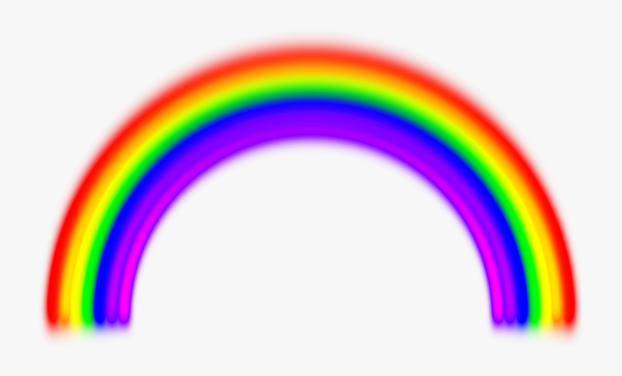 Rainbow Clip Art - Arc En Ciel Couleur, Transparent Clipart