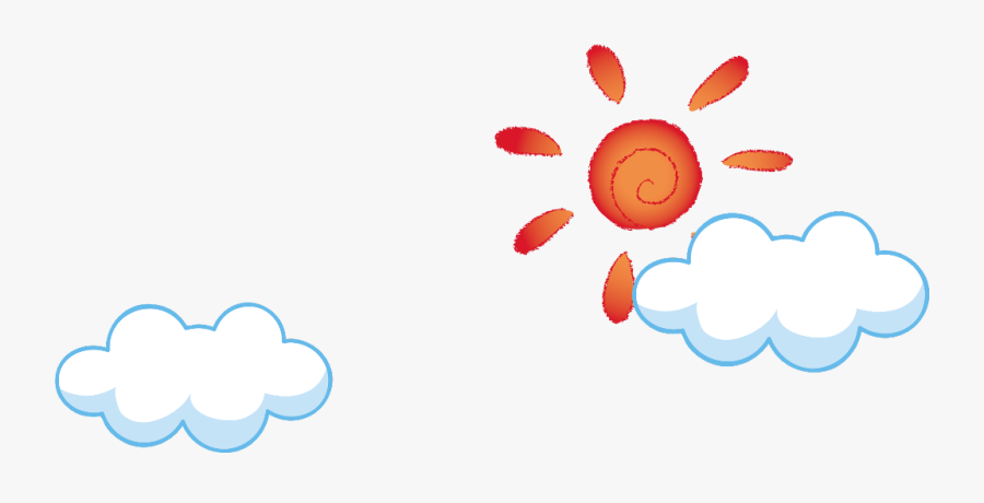 #ftestickers #clipart #cartoon #clouds #sun #cute - Circle, Transparent Clipart