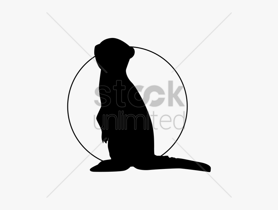 Silhouette Meerkat Clipart Baby Meerkats Clip Art - Illustration, Transparent Clipart