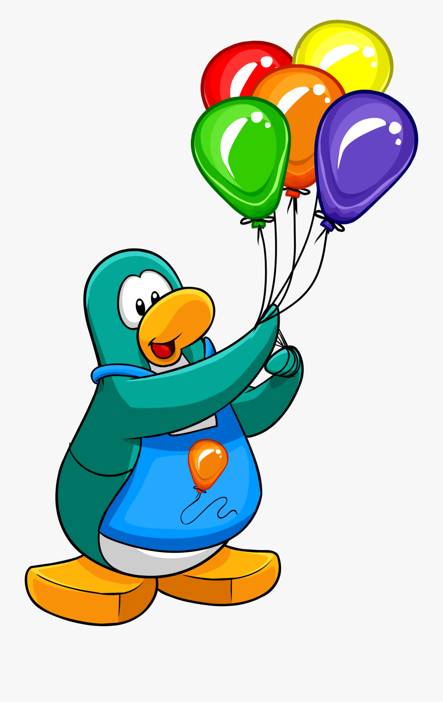 Clipart Balloons Vendor - Real Birthday Balloons Png, Transparent Clipart