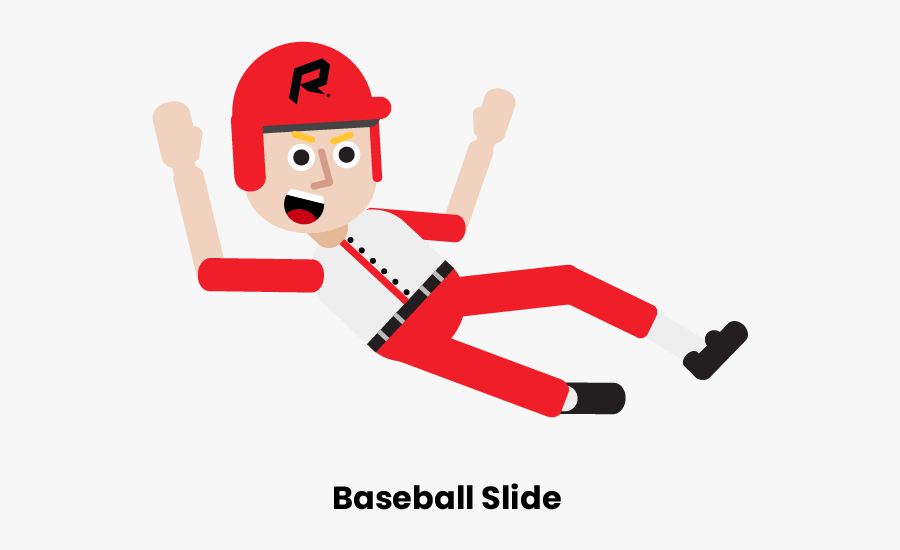 Baseball Slide - Baseball Slide Png, Transparent Clipart