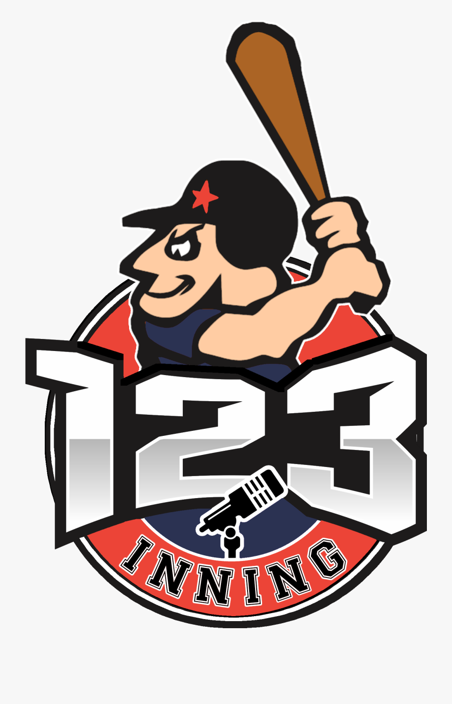 123 Inning Podcast, Transparent Clipart