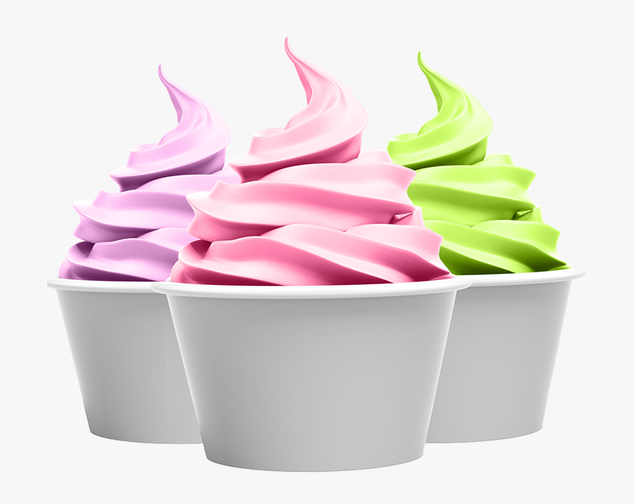 Frozen Yogurt No Background, Transparent Clipart