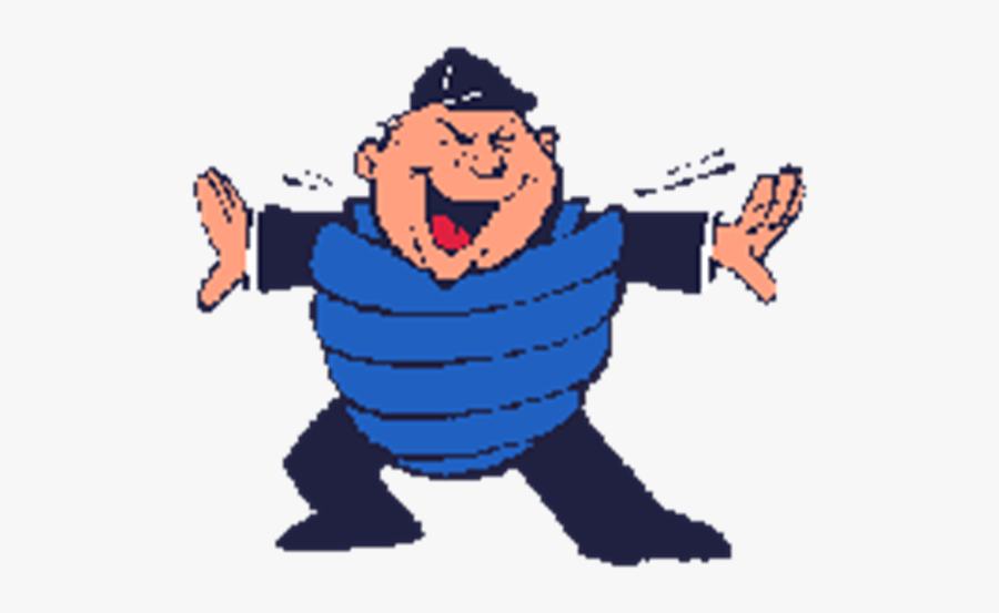 Funny Umpire, Transparent Clipart