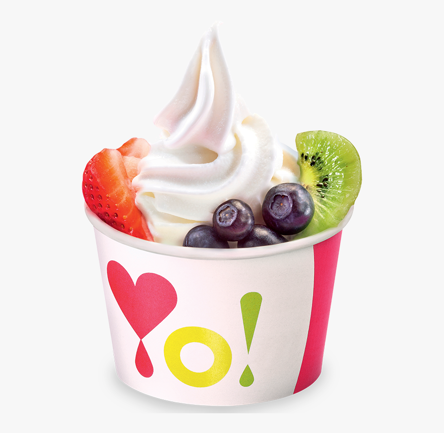 Frozen Yogurt, Transparent Clipart