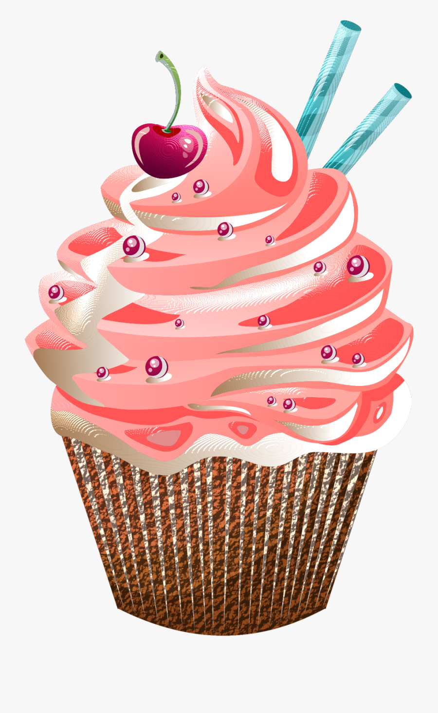 Cupcakes 210 X 297 - Transparent Background Cupcake Logo, Transparent Clipart