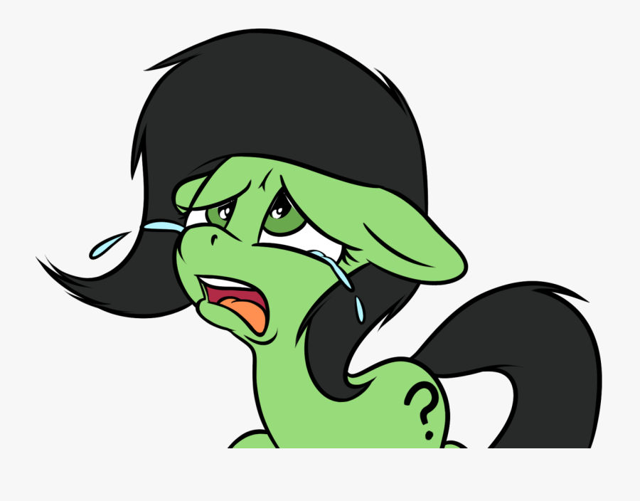 Coinpo, Crying, Derpibooru Exclusive, Earth Pony, Female, - Anon Pony, Transparent Clipart