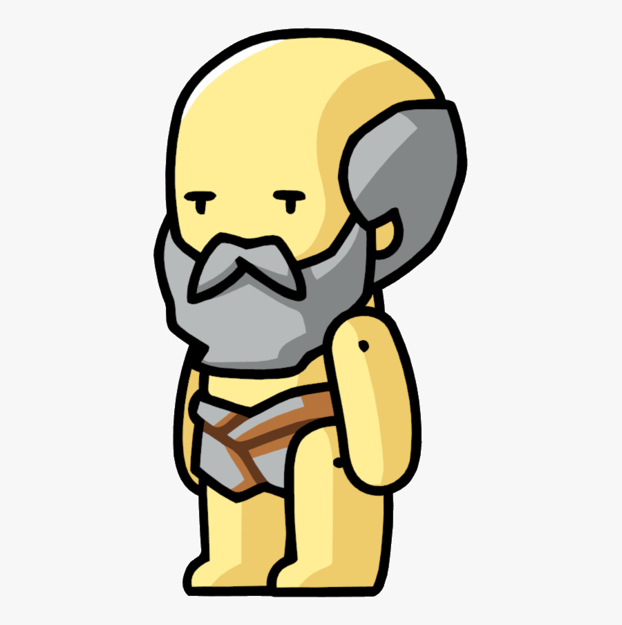 Scribblenauts Charon - Scribblenauts Person Greece, Transparent Clipart