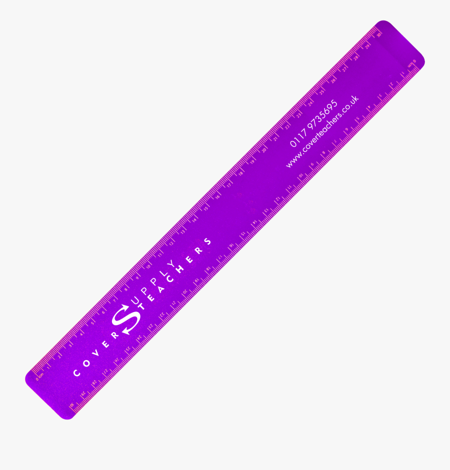 Purple Ruler Png, Transparent Clipart