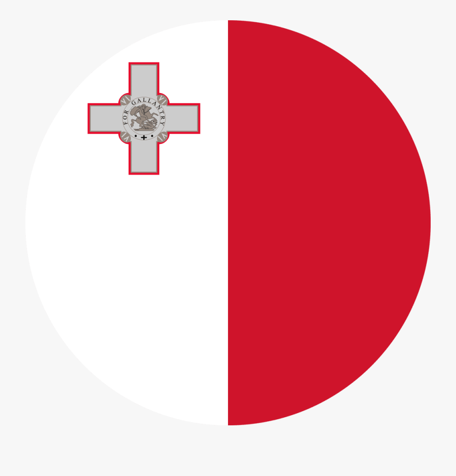 Malta Flag Icon, Transparent Clipart