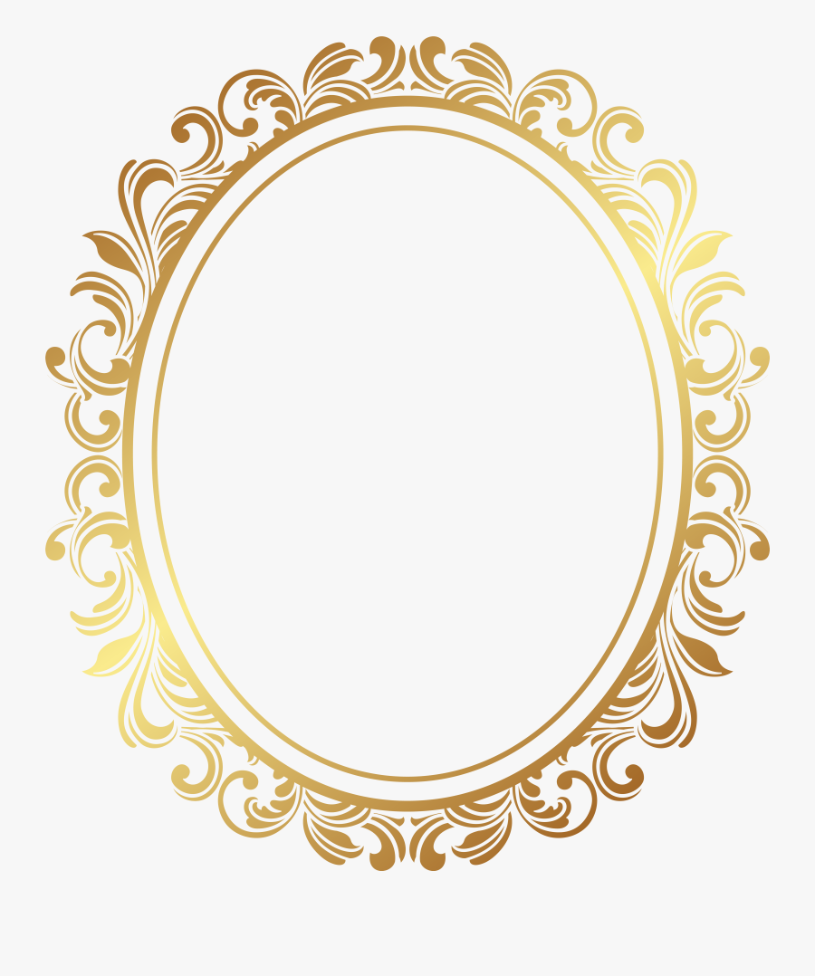 Clip Art Oval Frame Clipart Free, Transparent Clipart
