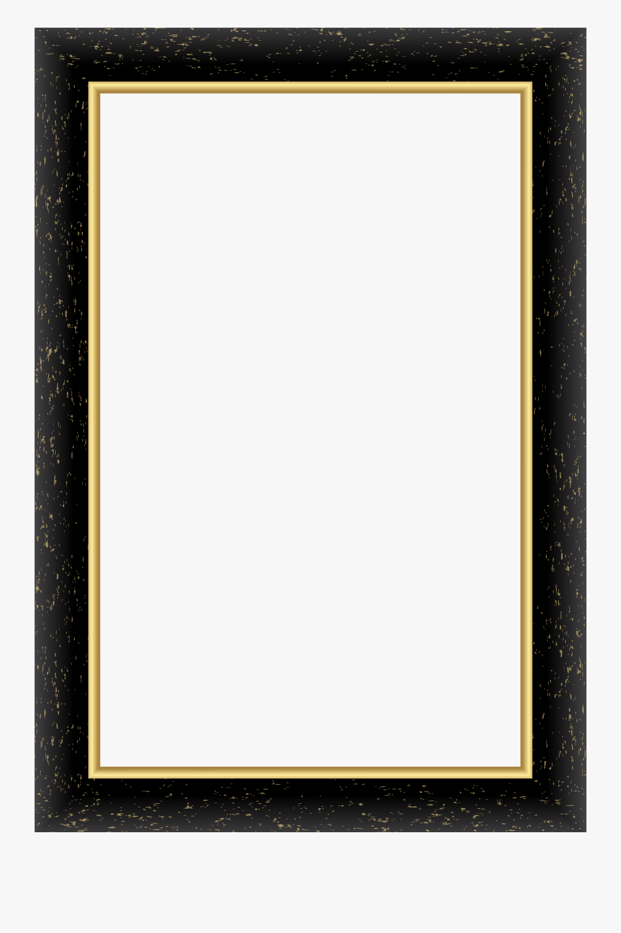 Decorative Black Frame Png Clip Art Gallery Yoville - Picture Frame, Transparent Clipart