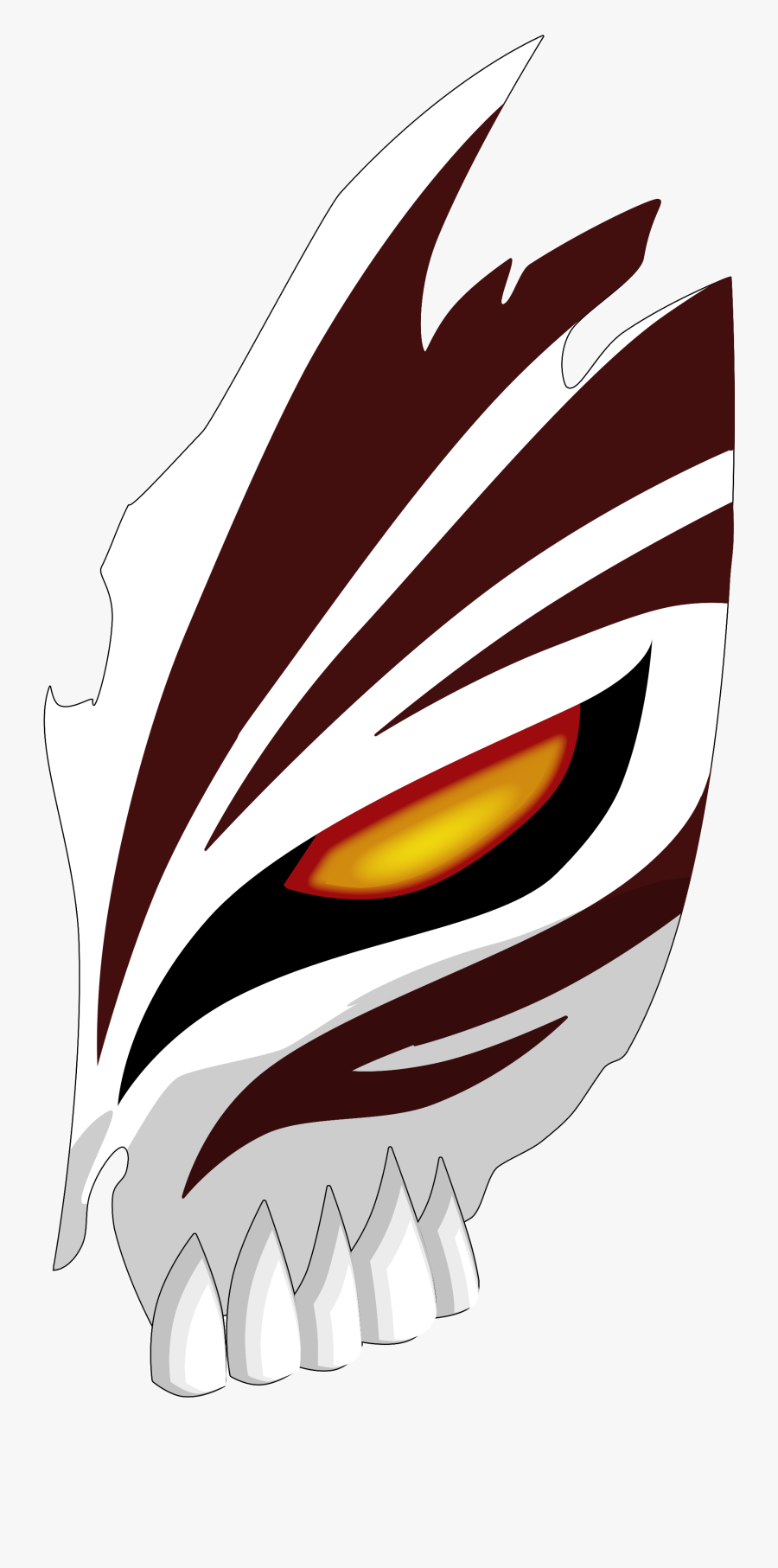 Ichigo Bankai Hollow Mask , Free Transparent Clipart ClipartKey