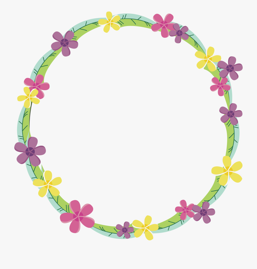 Decorative Picture Frame Small Design Floral Fresh - Decorative Arts, Transparent Clipart