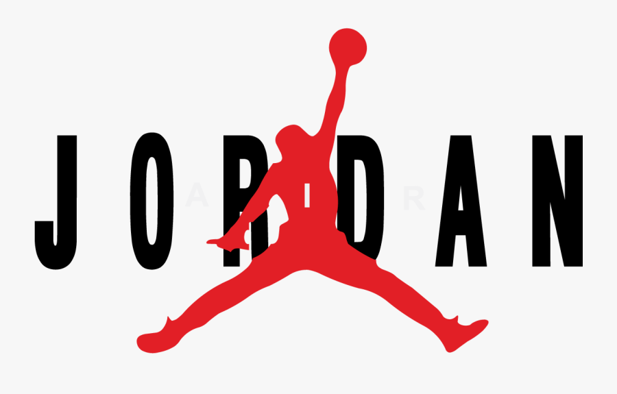 Air Jordan Jumpman Logo Vector - Michael Jordan Brand Logo, Transparent Clipart