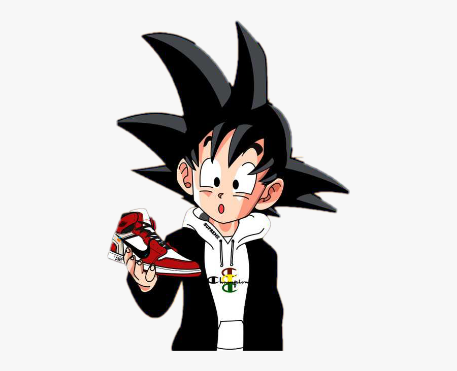 #michael Supreme#龙珠#七龙珠#孙悟空#七龙珠潮牌 - Dragon Ball Z Goten, Transparent Clipart