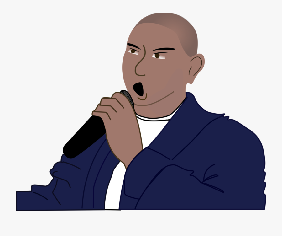 Rapper 2 - Rapping, Transparent Clipart