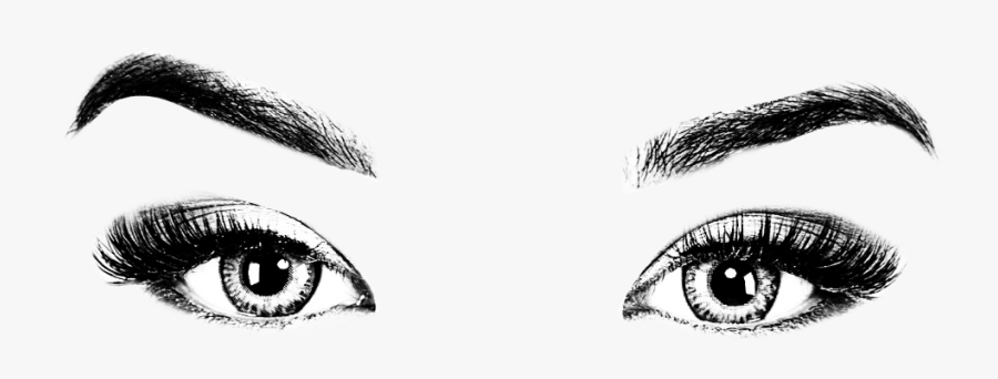 Eyes And Eyebrows Png, Transparent Clipart
