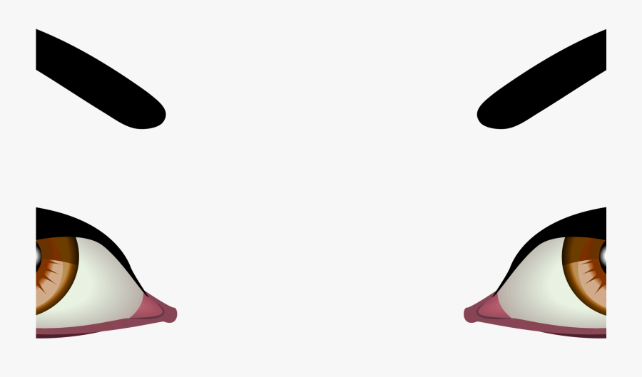 Transparent Background Eyebrows Clipart , Png Download - Cartoon Female Eyes Png, Transparent Clipart