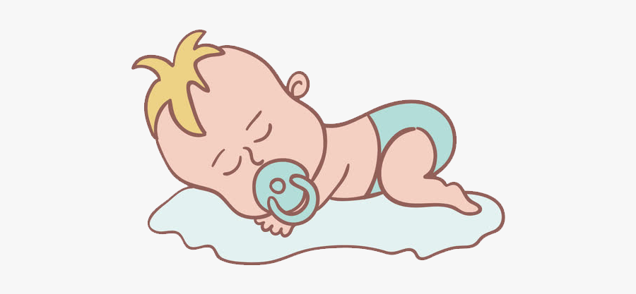 Euclidean Vector - Sleeping Baby Transparent Background, Transparent Clipart