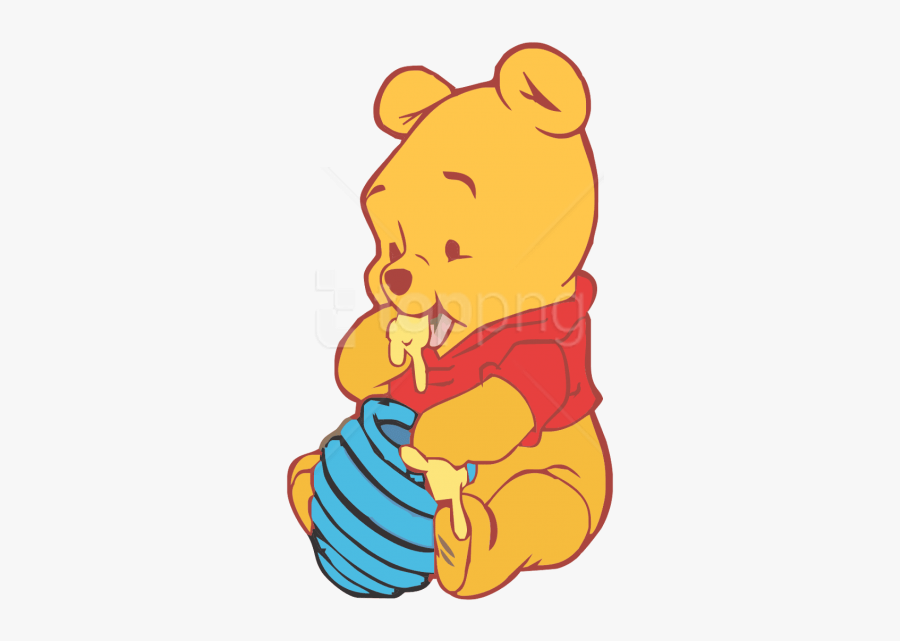 Baby Pooh Clip Art - Winnie Pooh Png, Transparent Clipart