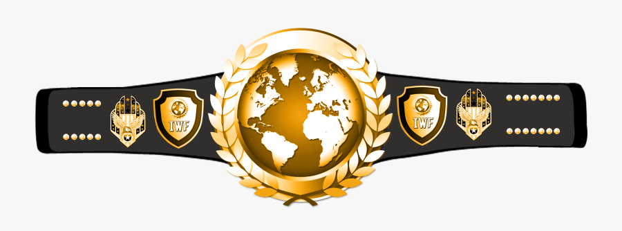Infinity The Ewrestling Encyclopedia - Blank Design Wrestling Belt Template, Transparent Clipart