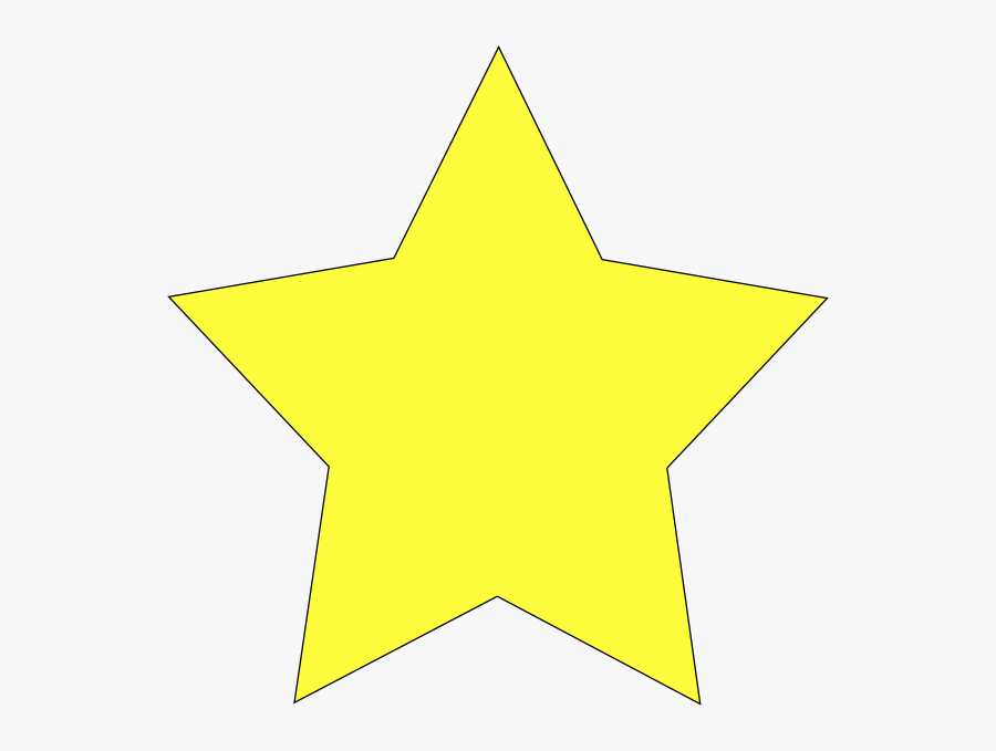 Star Lang Clip Art Yellow Star With Black Background , Free