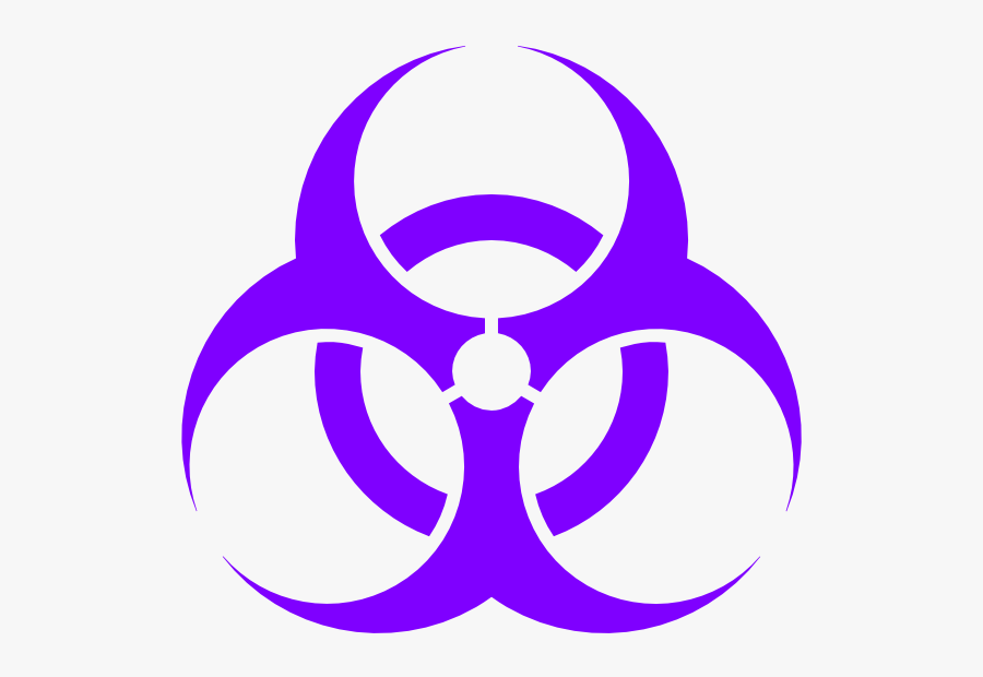 Nuclear Clip Art At - Biohazard Symbol, Transparent Clipart