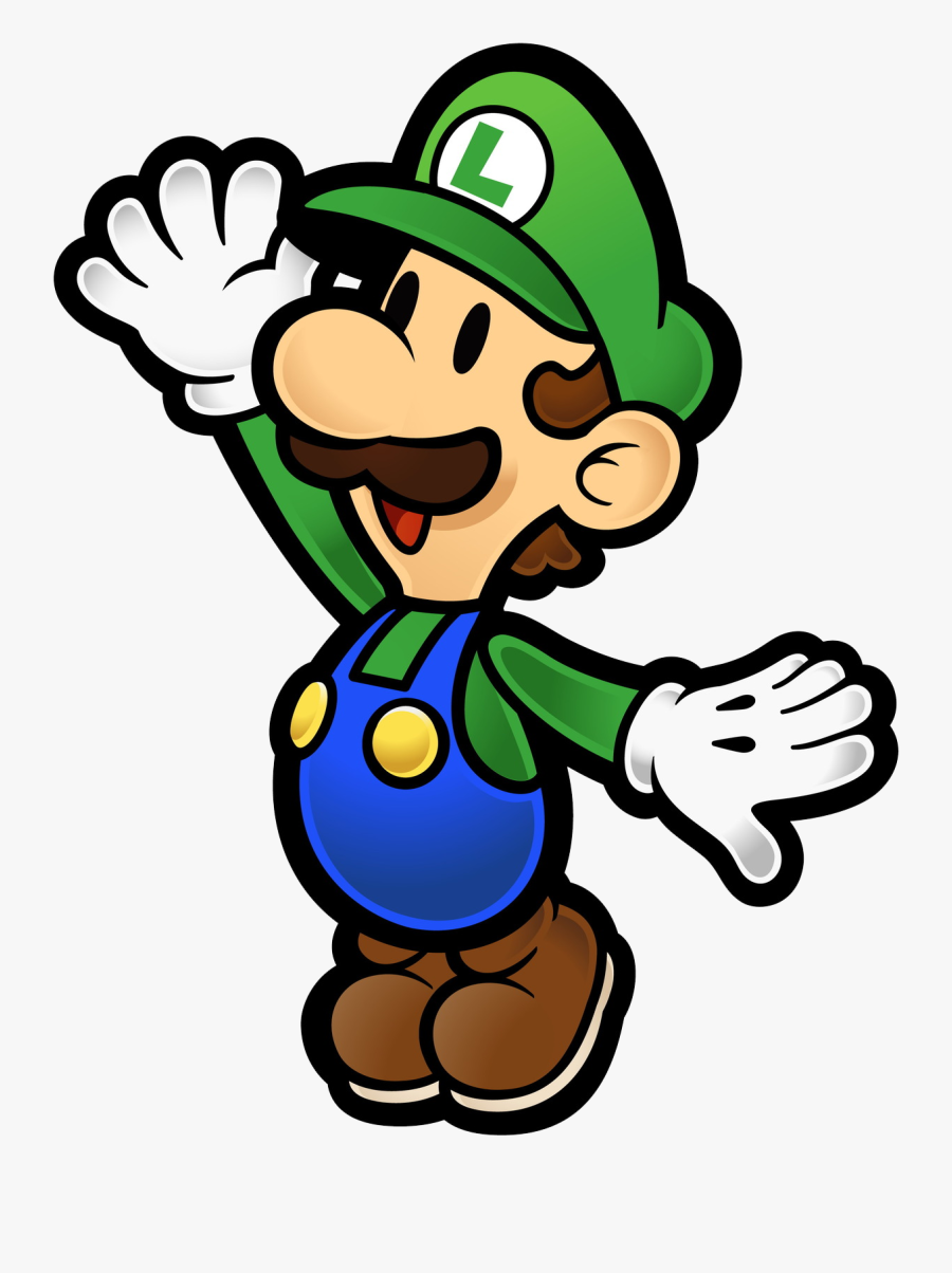 Ideas Mario And Luigi Clipart &amp - Mario Paper, Transparent Clipart