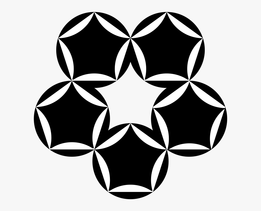 Free Pentaflower Free Pentagram Free Pentagramme - Pentagon, Transparent Clipart