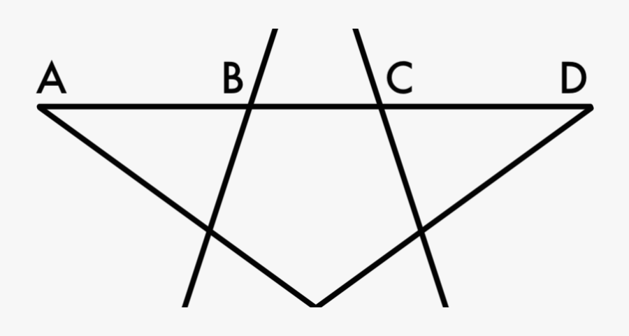 Transparent Pentagram - Pythagorean Pentagram, Transparent Clipart
