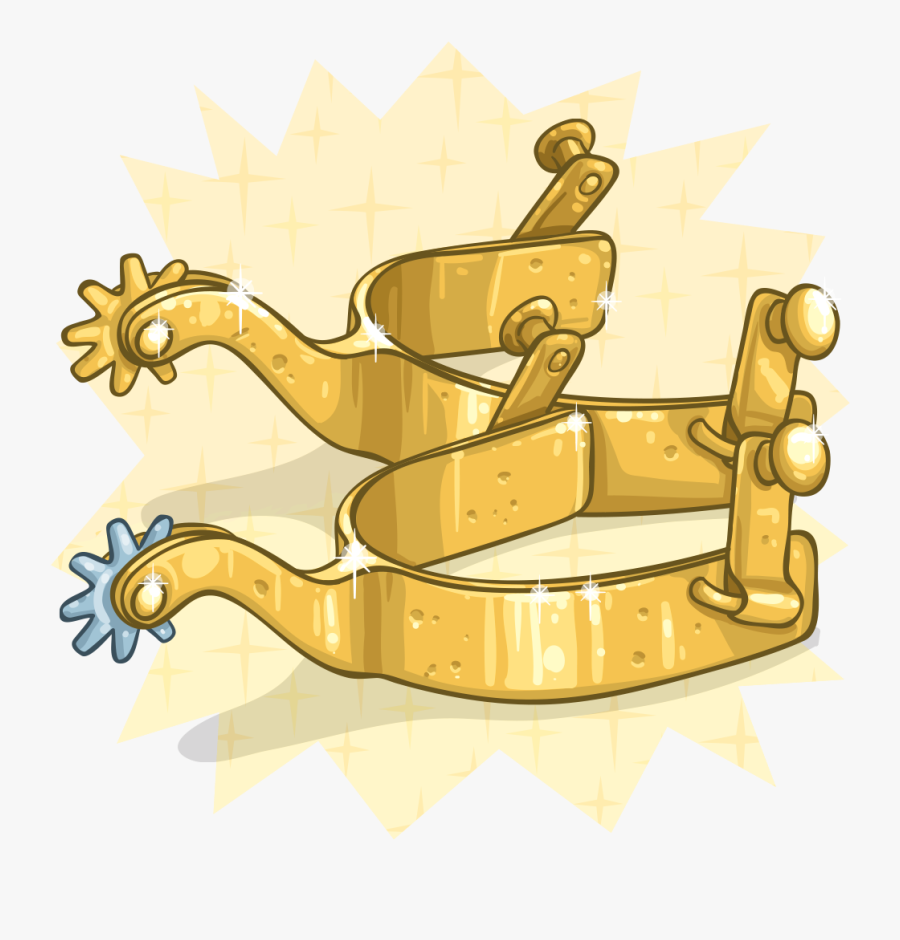 Golden Spurs, Transparent Clipart