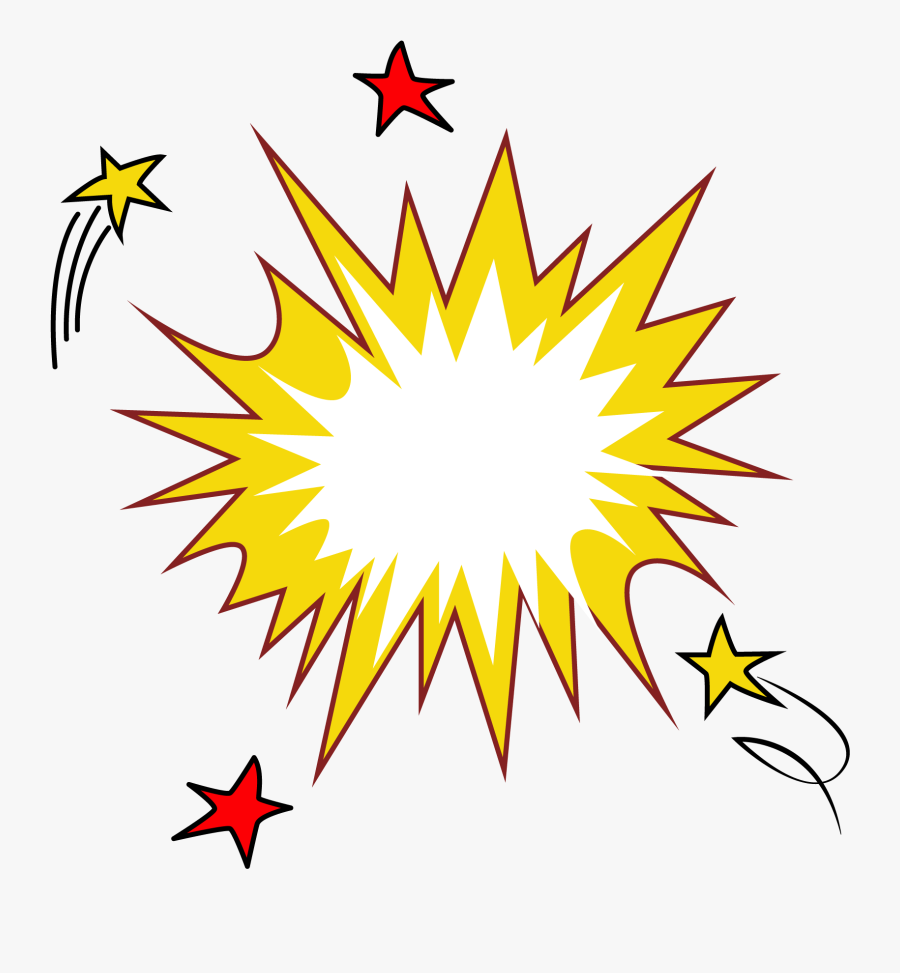 Pentagram Pop Style Explosion Frame White Png And Vector - Bad Sun, Transparent Clipart