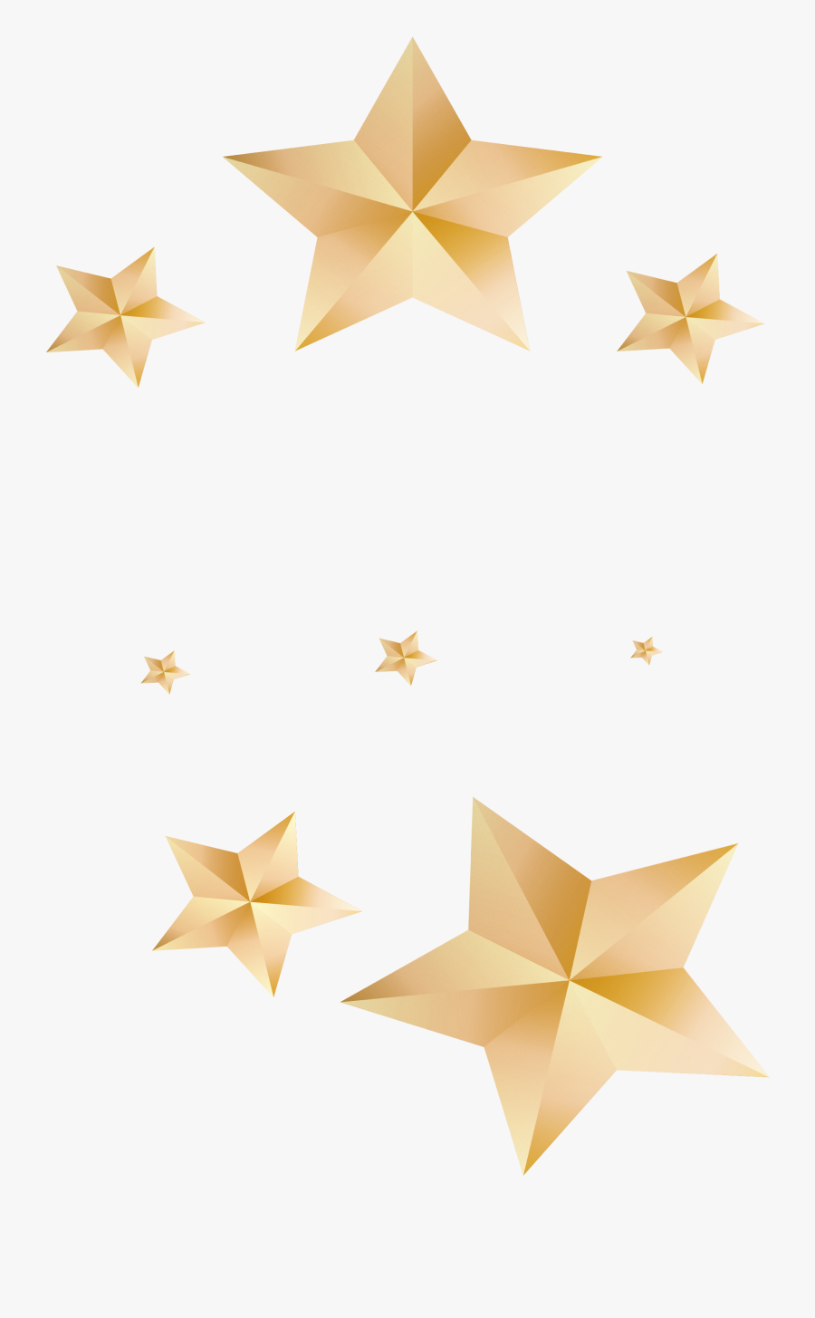 Transparent Christmas Stars Clipart - Portable Network Graphics, Transparent Clipart
