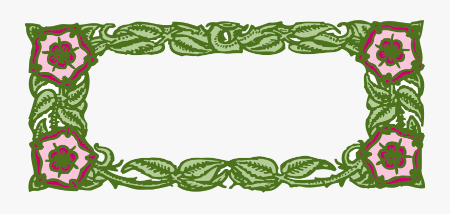 Frame Green Border Free Picture - Clip Art, Transparent Clipart