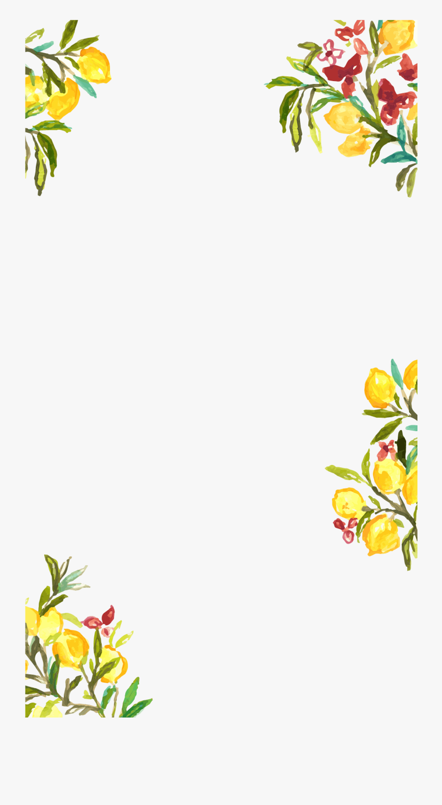 Greenery Border Clipart, Transparent Clipart